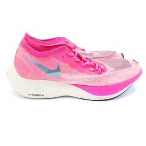 Nike ZoomX Vaporfly Next % Pink Sz Mens 8 Womens 9.5 Running Shoes AO4568-600